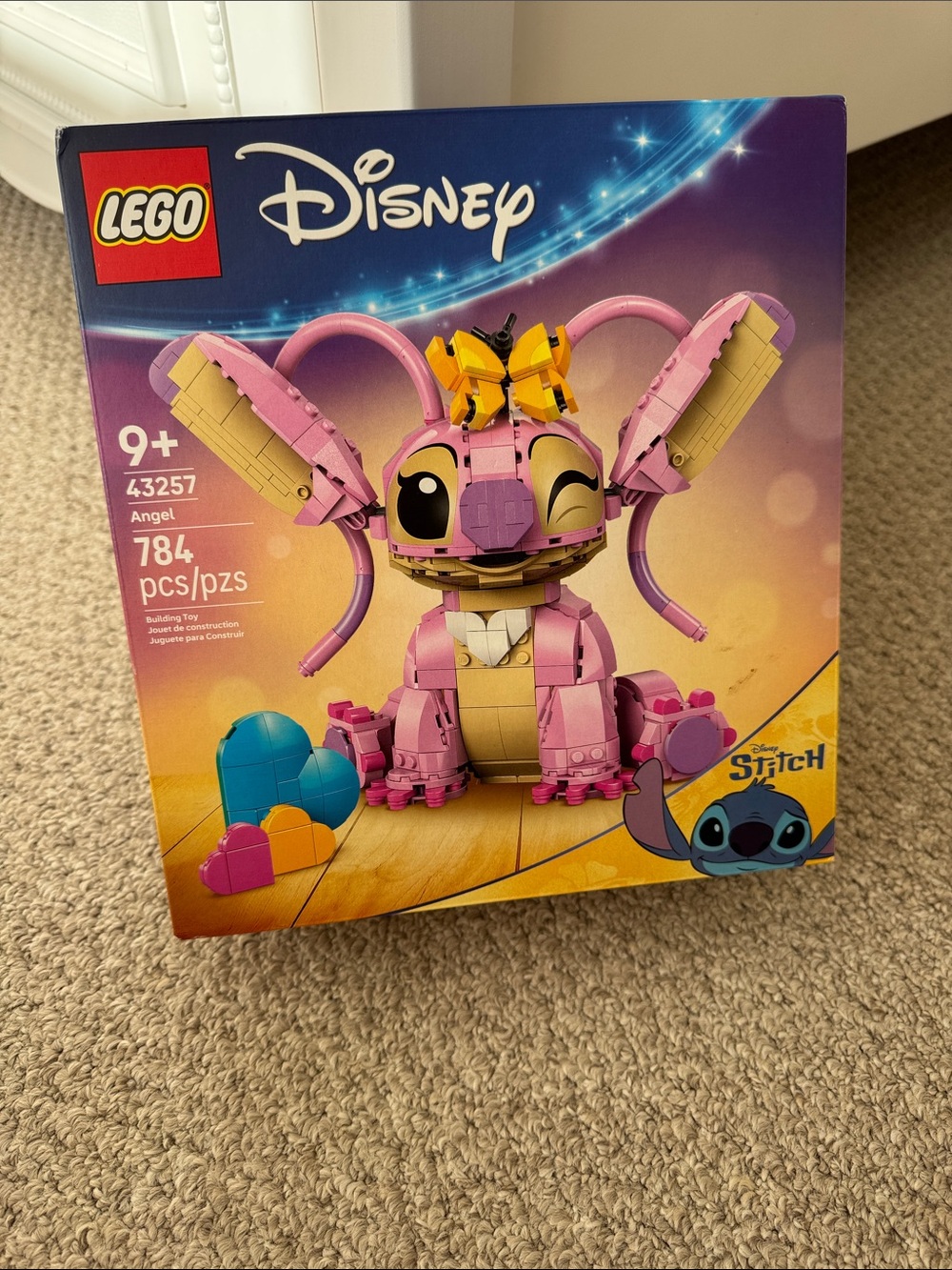 BNIB LEGO Disney Angel Buildable Figure in Pink, Tan, Yellow